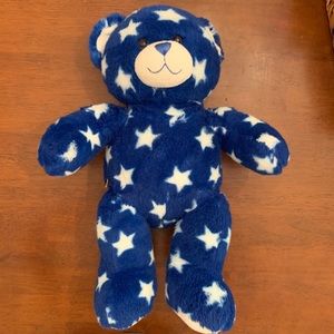 Build A Bear blue star bear 16”
